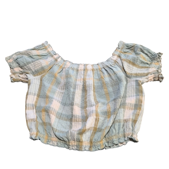 NWT American Eagle Off Shoulder Cropped Top Size Small - Picture 2 of 7